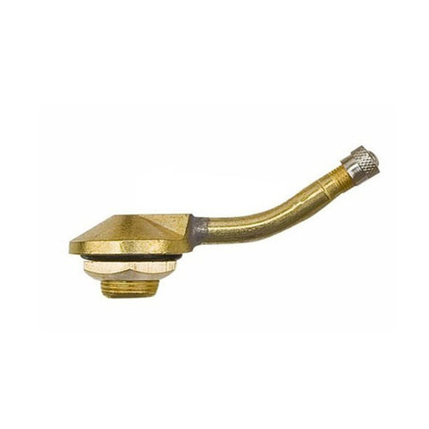 PROVULKA : GFVS0203V3.13.1 - Valve métallique simple coude pour jante creuse 15° - 90MSF15,7 (V3.13.1) type Michelin 1459 - trou de jante en 15,7mm