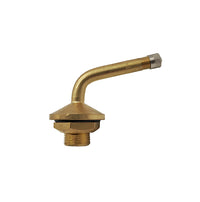 PROVULKA : GFVS0208V3.15.1 - Valve métallique simple coude pour jante plate - 44,5MSF20,5 (V3.15.1) type Michelin 1089 - trou de jante en 20,5mm