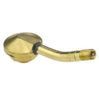 PROVULKA : GFVS0210V3.16.1 - Valve métallique simple coude pour jante plate - 65MSF20,5 (V3.16.1) type Michelin 1013 - trou de jante en 20,5mm. Bouchon ouvert