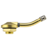 PROVULKA : GFVS0210V3.16.1 - Valve métallique simple coude pour jante plate - 65MSF20,5 (V3.16.1) type Michelin 1013 - trou de jante en 20,5mm.