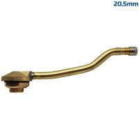 PROVULKA : GFVS0215 - Gamme de valve métallique triple coude V3.19 pour jante plate trou de jante en 20.5mm