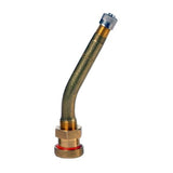 PROVULKA : GFVS0218V3.20.7 - Valve métallique simple coude pour jante creuse - 80MS9,7 (V3.20.7) type Michelin 1500 - trou de jante en 9,7mm