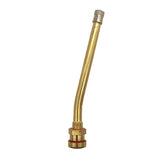 PROVULKA : GFVS0218V3.20.8 - Valve métallique simple coude pour jante creuse - 119MS9,7 (V3.20.8) - trou de jante en 9,7mm
