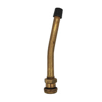 PROVULKA : GFVS0218V3.20.9 - Valve métallique simple coude pour jante creuse - 102MS9,7 (V3.20.9) - trou de jante en 9,7mm