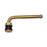 PROVULKA : GFVS0236V3.21.12 - Valve métallique simple coude pour jante creuse 15° - TR573C (V3.21.12) 114MS15,7 - trou de jante en 15,7mm