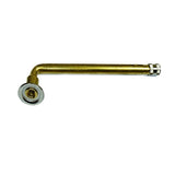 PROVULKA : GFVS0252V3.02.11 - Valve métallique simple coude pour pneu avec chambre à air V3.02.11 - à visser sur embase