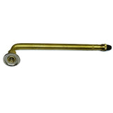 PROVULKA : GFVS0252V3.02.19 - Valve métallique simple coude pour pneu avec chambre à air V3.02.19 - à visser sur embase