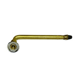 PROVULKA : GFVS0252V3.02.24 - Valve métallique simple coude pour pneu avec chambre à air V3.02.24 - à visser sur embase