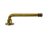 PROVULKA : GFVS0252V3.02.27 - Valve métallique simple coude pour pneu avec chambre à air V3.02.27 - à visser sur embase