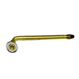 PROVULKA : GFVS0252V3.02.29 - Valve métallique simple coude pour pneu avec chambre à air V3.02.29 - à visser sur embase