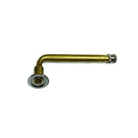 PROVULKA : GFVS0252V3.02.9 - Valve métallique simple coude pour pneu avec chambre à air V3.02.9 type Michelin 1156 - à visser sur embase