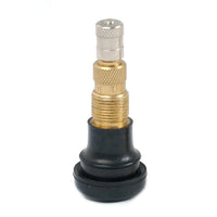 PROVULKA : GFVS0311 - Valve métallique air/eau TR618A (V5.01.1) pour pneu Agricole Tubeless - embase caoutchouc