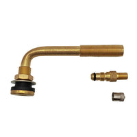 PROVULKA : GFVS0312 - Valve métallique air/eau TR622A (V5.02.2) pour pneu Agricole Tubeless - 115MSW90. Démontée
