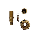 PROVULKA : GFVS0406 - Valve TRJ670-03 pour pneu Tubeless d'engin de Génie Civil. Démontée