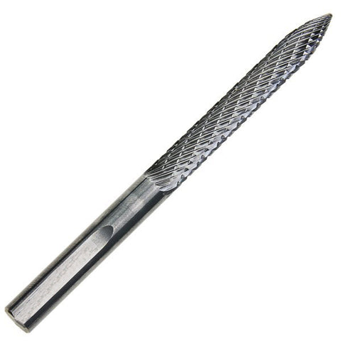 PROVULKA : RPFM0001_8 - Fraise en carbure de Tungstène d8mm L105mm pour réparation de pneu